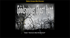 Desktop Screenshot of goodspringsghosthunt.com